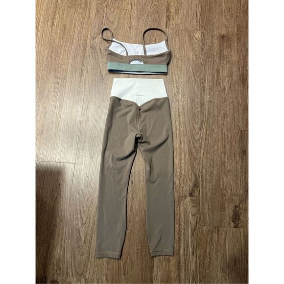 Titika Active Couture TERRENE High waist LEGGING & Bra Set  Gym workout Running - Picture 7 of 8